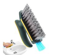 Réflexion de presse-papiers, brosse de nettoyage multi-usages pour nettoyage carreau brosse de nettoyage nettoyage nettoyage - gommage pour carreaux de cheveux durs avec poignée de plancher de b