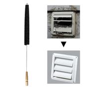 Réflexion du nettoyeur d'évent à sec, nettoyant pour évent de brosse à peluches et brosse à évent pour sèche-cheveux pour l'aileron | kit de nettoyage d'évent 'séchoir, Lavat