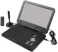 Reflexion DVD1025 Téléviseur portable avec lecteur DVD 25.6 cm 10.1 pouces CEE: E (A - G) fonctionnement sur batterie
