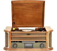Reflexion HIF2002DAB Chaîne stéréo AUX, Bluetooth, CD, DAB+, Cassette, Lecteur de disque, FM, USB, WiFi, fonction enregistrement, avec télécommande 2 x 40 W G