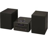 Reflexion HIF79DAB Chaîne stéréo DAB+, FM, MP3, CD, AUX, USB, Bluetooth, avec télécommande, avec caisson d'enceinte noir