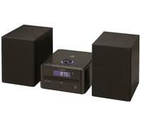 Reflexion HIF79FM Chaîne stéréo FM, Bluetooth, USB, MP3, CD, AUX, avec télécommande, avec caisson d'enceinte noir