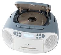 Radio-lecteur CD DAB+, FM, DAB AUX, CD, DAB+, Cassette, FM, USB blanc, bleu - Reflexion