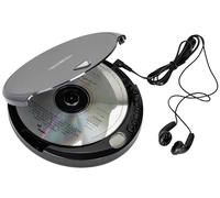 Reflexion Lecteur CD portable PCD-400 CD, CD-R, CD-RW avec écouteurs Noir