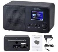 Reflexion Radio de table DAB+, FM AUX, Bluetooth, FM, MP3 noir