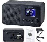Reflexion Radio de table DAB+, FM AUX, Bluetooth, FM, MP3 noir