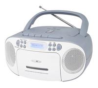 Reflexion Radio-lecteur CD DAB+, FM, DAB AUX, CD, Cassette, USB blanc, bleu