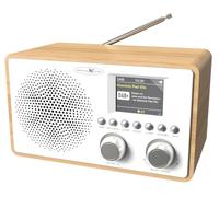Reflexion Radio numérique Dab+ avec Bluetooth 5.0, USB, AUX-in, FM, 40 W | HRA1824DAB+/W - Radio DAB+, Bluetooth 5.0, USB, AUX-In, FM et écran couleur