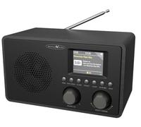 Reflexion Radio numérique Dab+ avec Bluetooth 5.0, USB, AUX-in, FM, Noir | HRA1824DAB+/B - Radio DAB+, Bluetooth 5.0, USB, AUX-In, FM et écran couleur