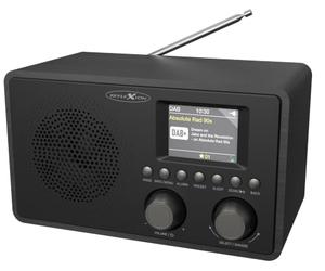 Reflexion Radio numérique Dab+ avec Bluetooth 5.0, USB, AUX-in, FM, Noir | HRA1824DAB+/B - Radio DAB+, Bluetooth 5.0, USB, AUX-In, FM et écran couleur