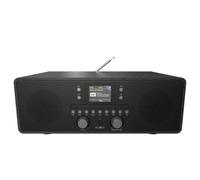 Reflexion Radio numérique Dab+ avec CD, Bluetooth, USB, AUX-in, FM, Noir | HRA21DAB+/B - Radio DAB+ avec CD, Bluetooth, USB, AUX-In, FM et écran couleur
