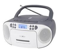 Reflexion RCR2260GR Radio-Lecteur CD FM AUX, CD, Cassette, FM Gris-Blanc