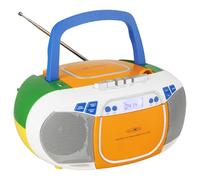 Reflexion RCR2880 Boombox avec Lecteur CD, Plateau Cassette, Radio FM, USB et MP3