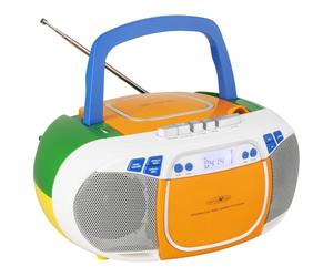 Reflexion RCR2880 Boombox avec Lecteur CD, Plateau Cassette, Radio FM, USB et MP3