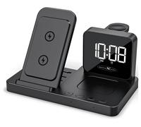 Reflexion Station de charge de table – Chargeur sans fil 2,5/5/7,5/15 W – Noir