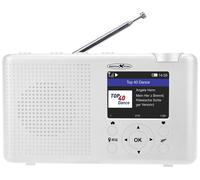 Reflexion Radio Internet portable TRA23I/WH – DAB+/FM, Écran couleur, 16 W, Noir