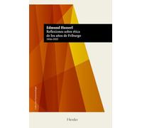 Reflexiones sobre ética de los años de Friburgo: 1916-1935