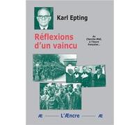 Réflexions d’un vaincu Karl Epting (Auteur)