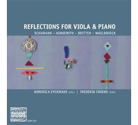 Réflexions. Musique pour Alto et Piano. Eyckmans, Croene.