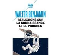 Réflexions sur la connaissance et le progrès Walter Benjamin (Auteur), Frédéric Joly (Traduction)