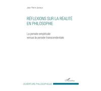 Réflexions sur la réalité en philosophie