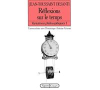 Réflexions sur le temps