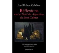 Reflexions sur le traite des apparitions de dom calmet - Ildefonse DOM CATHELINOT - Millon Jerome Eds - broché - Essai