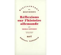 Réflexions sur l'histoire allemande