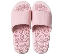 Réflexologie & Acupression Massage Pantoufles Sandales Pour Hommes Et Femmes Chaussures De Douche Favorise Circulation Sanguine Et Soutien De La Voûte Plantaire Pour Meilleure Santé ( Color : Pink , S