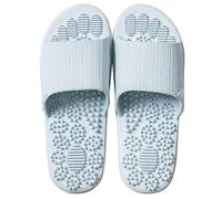 Réflexologie & Acupression Massage Pantoufles Sandales Pour Hommes Et Femmes Chaussures De Douche Favorise Circulation Sanguine Et Soutien De La Voûte Plantaire Pour Meilleure Santé ( Color : Blue , S
