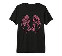 Réflexologie Fleur réflexologue Massage Floral Rose T-Shirt Haut de Gamme