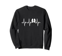 Réflexologie réflexologue Massage Rythme Cardiaque Amour Sweatshirt