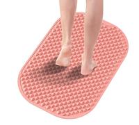 Reflexology Massage Mat, Foot Relaxation Pad, 20.08x15.35x0.98 Inches Silicone with Fatigue Relief Feature, Yoga Fitness Accessory, Health Tool with Portable Design, Massage Mat for Home