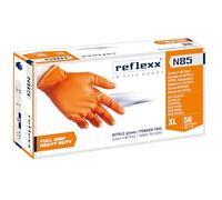 Reflexx N85 - Gants en nitrile adhérence totale de Heavy Duty, XL, Reflexx N85/XL, guanti in nitrile FULL GRIP | HEAVY DUTY, 50