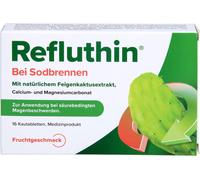 Refluthin contre les brûlures d'estomac comprimés à mâcher fruit, 16 comprimés
