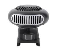 Réfonce de Voiture Portable, Petit Chauffage Intelligent 170W, Thermostat Réglable à 2 Niveaux pour Batterie de 3pin WA3551 WA3551, Tête Rotative, Calme, Ports USB pour le