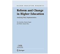 Reform And Change In Higher Education