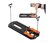 Réformateur de pilates portable, planche coulissante polyvalente, machine de réformateur de pilates, entraînement abdominaux, réformateur polyvalent pour la maison, l'entreprise, les entraînements de