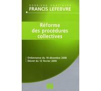 Réforme des procédures collectives