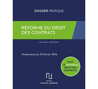 Réforme Du Droit Des Contrats - Ordonnance Du 10 Février 2016