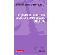 Réforme du droit des sociétés commerciales OHADA – L'Harmattan