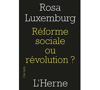 REFORME SOCIALE OU REVOLUTION ?
