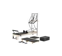 Reformer Pilates Capacité 181,44kg Avec Boîte et Planche de Saut Pour Domicile Gym