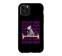 Reformer Pilates Cat Petit mais féroce Coque pour iPhone 11 Pro