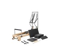 VEVOR Reformer Pilates Machine de Pilates en Bois avec Résistance Domicile Gym
