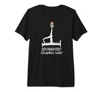 Reformer Pilates Livres Reformer Premiers chapitres Plus Tard T-Shirt Haut de Gamme
