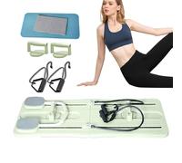 Reformer Pilates Machine Pliable Roue Abdominale Planche Pilates Board Multifonctionnelle Roue Abdominale rebonds Planche De Reformage Pilates, Réformateur De Pilates Pour Entraînement À Domicile