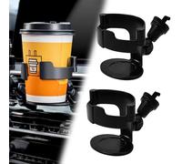 REFORUNG 2 PCS Porte Gobelet Voiture Support Gobelet Voiture Porte Canette Voiture pour Bouteilles de Vin, Verres Thermos, Eau Minérale