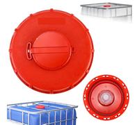 Reforung Couvercle de réservoir IBC 163 mm Bouchon Cuve 1000l IBC Bouchons de Réservoir IBC fourre-Tout Couvercle Capuchon réservoir d'eau IBC ventilé Couvercle pour Réservoir d'eau de 1000 L
