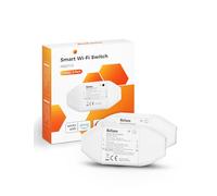 Refoss Interrupteur Intelligent, DIY Interrupteur Connecté avec Alexa et Google Home, Lot de 2 Commutateur WiFi avec Commande Vocale, Contrôle à Distance et Fonction de Temps, 2500W